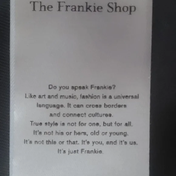 The Frankie Shop Charcoal Button-Up Blouse - Picture 5 of 10